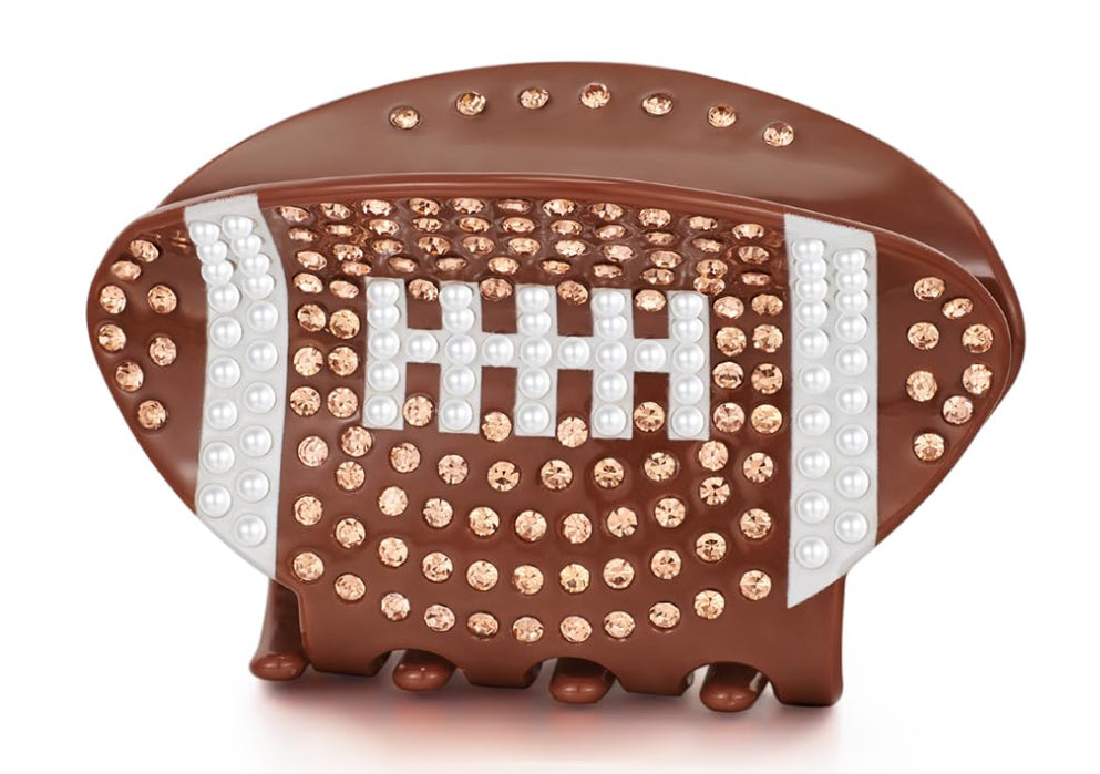 Piper K football bling clip