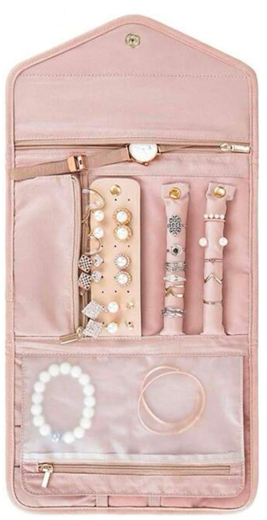 Roll Up Jewelry Case