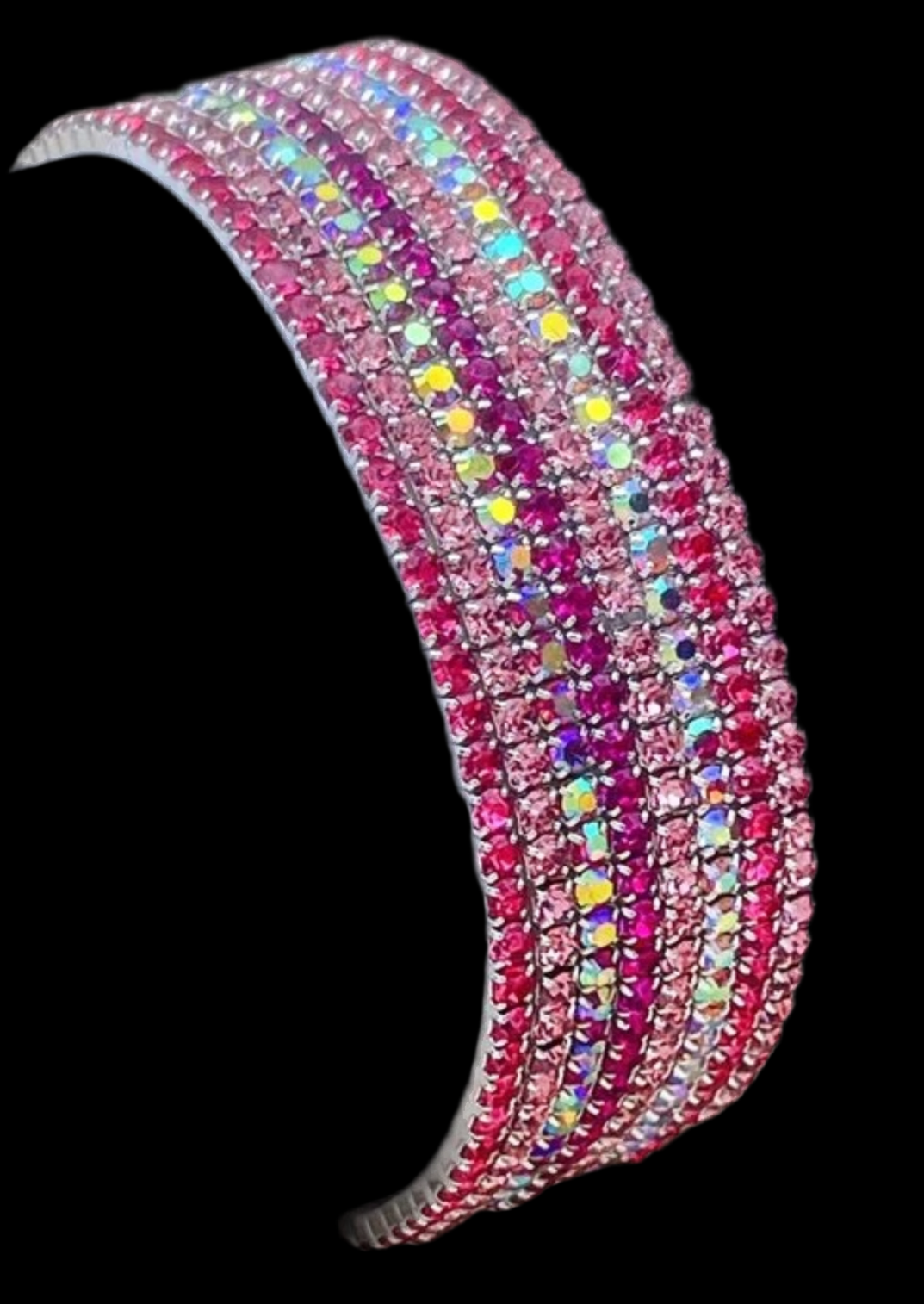 Pink Ice Bracelet Stack