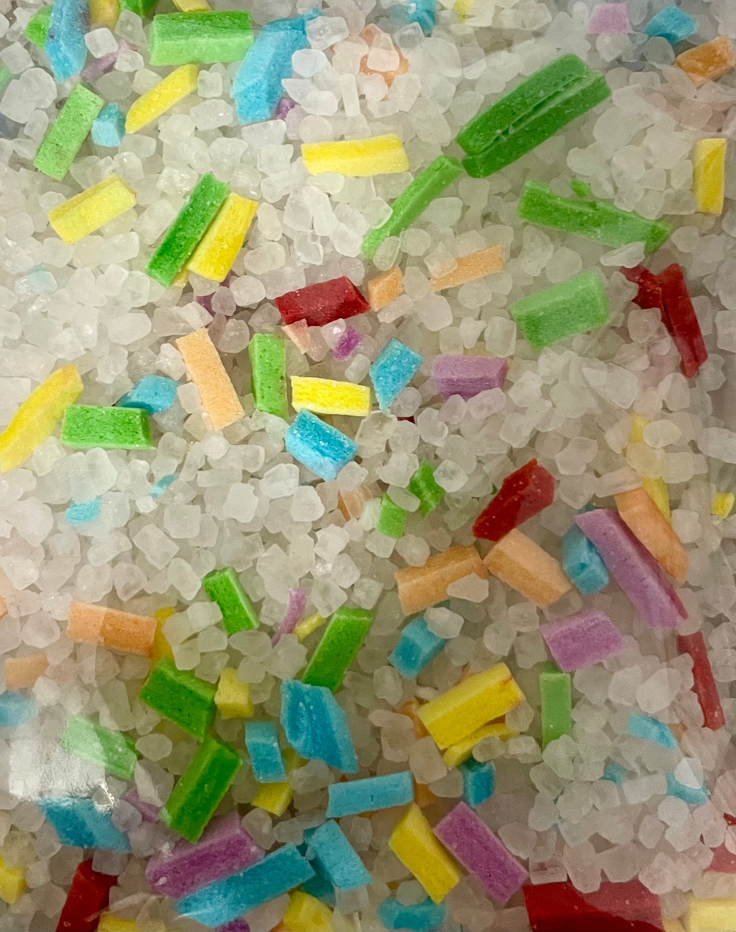 Confetti bath soak