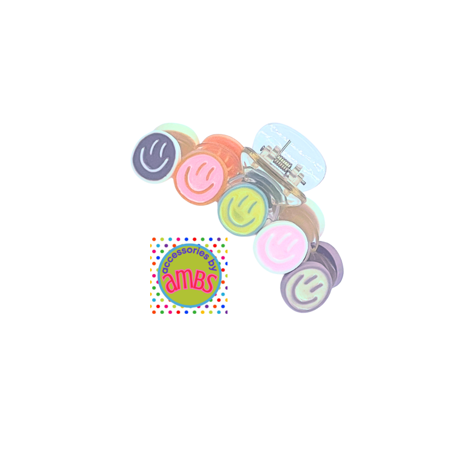 Happy Hair Clips