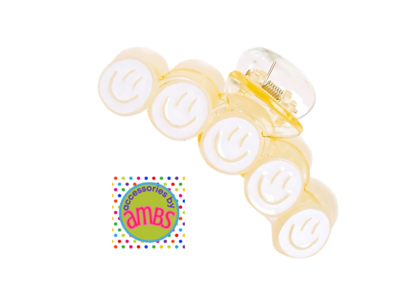 Happy Hair Clips