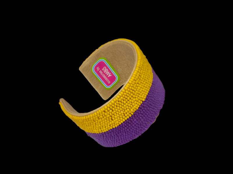 Game Day Beaded Cuff