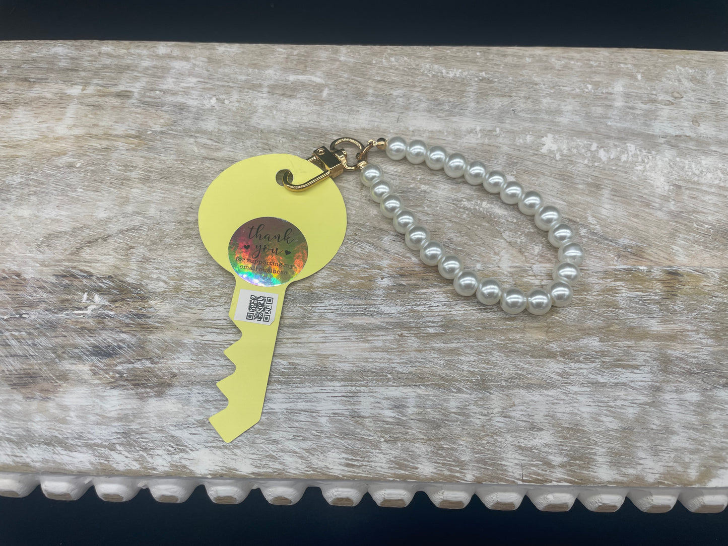 Pearl keychain