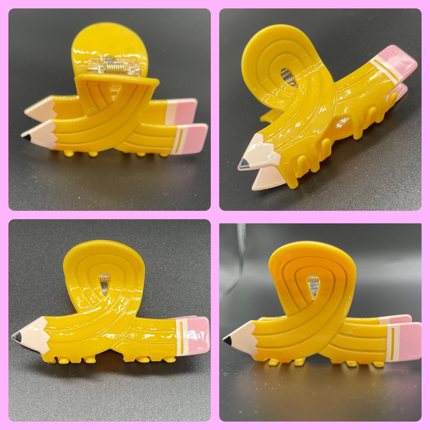 Pencil Hair Clips
