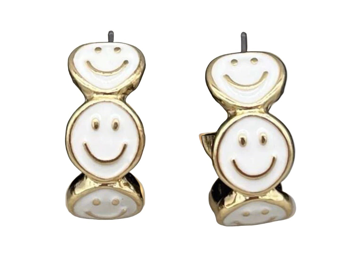 smile earrings