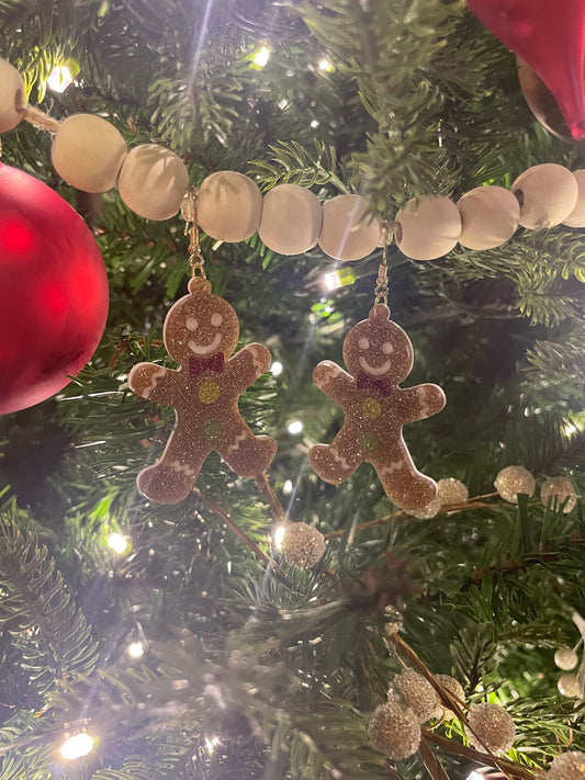 Gingerbread Earrings