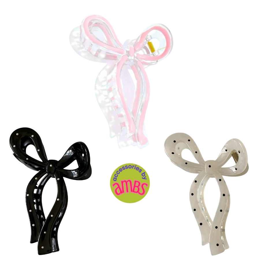 Bailey's Bow Hair Clips