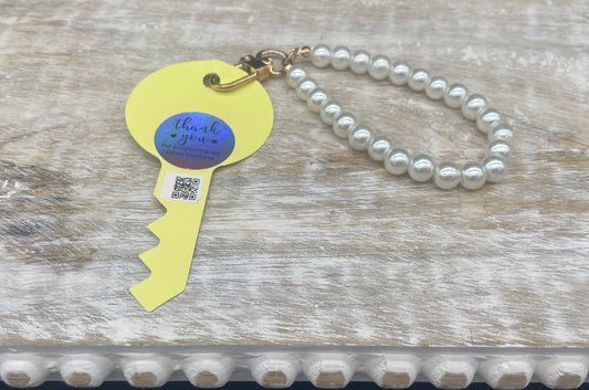 Pearl keychain