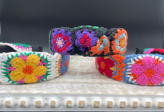 Floral Crochet Headbands