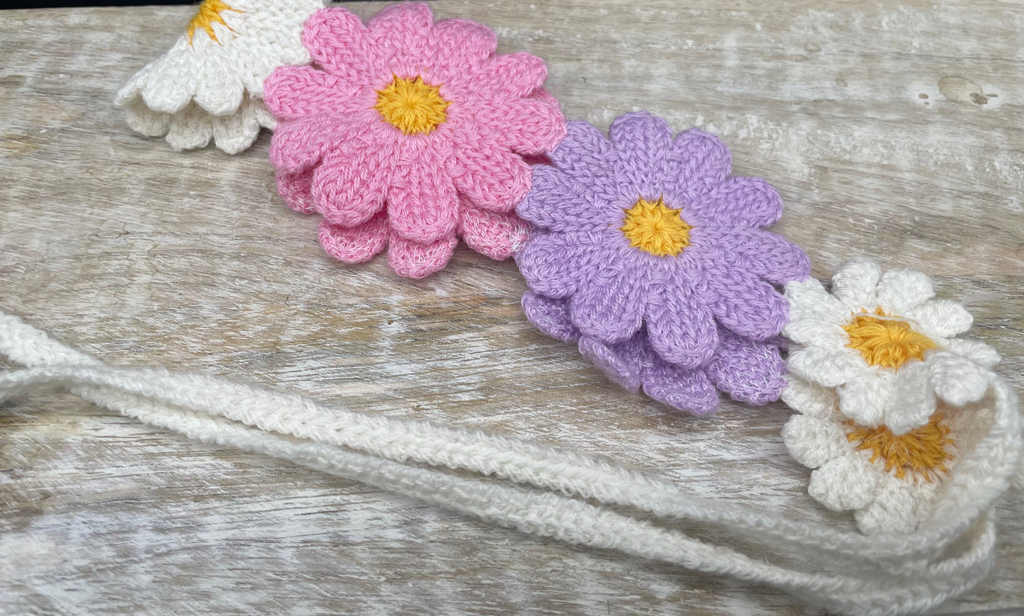 Floral Retro Hair Ties