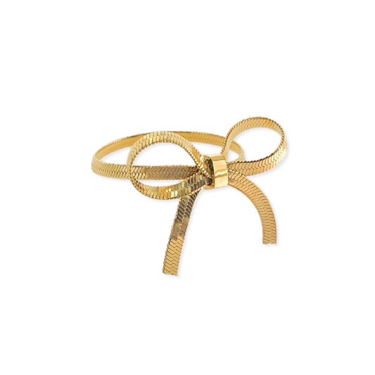 Herringbone Ribbon Ring