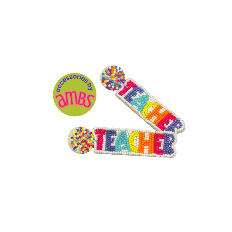 Teacher Appreciation earrings