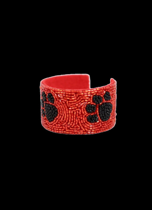 Game Day  Beaded Cuff