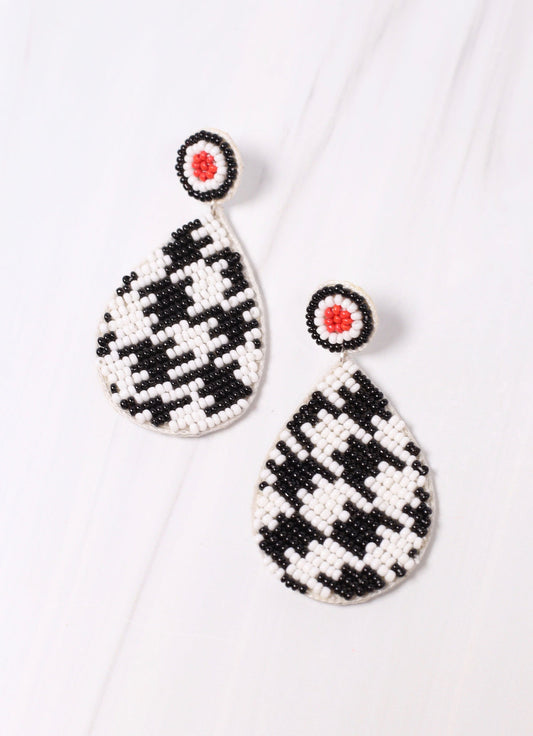 Houndstooth Earrings